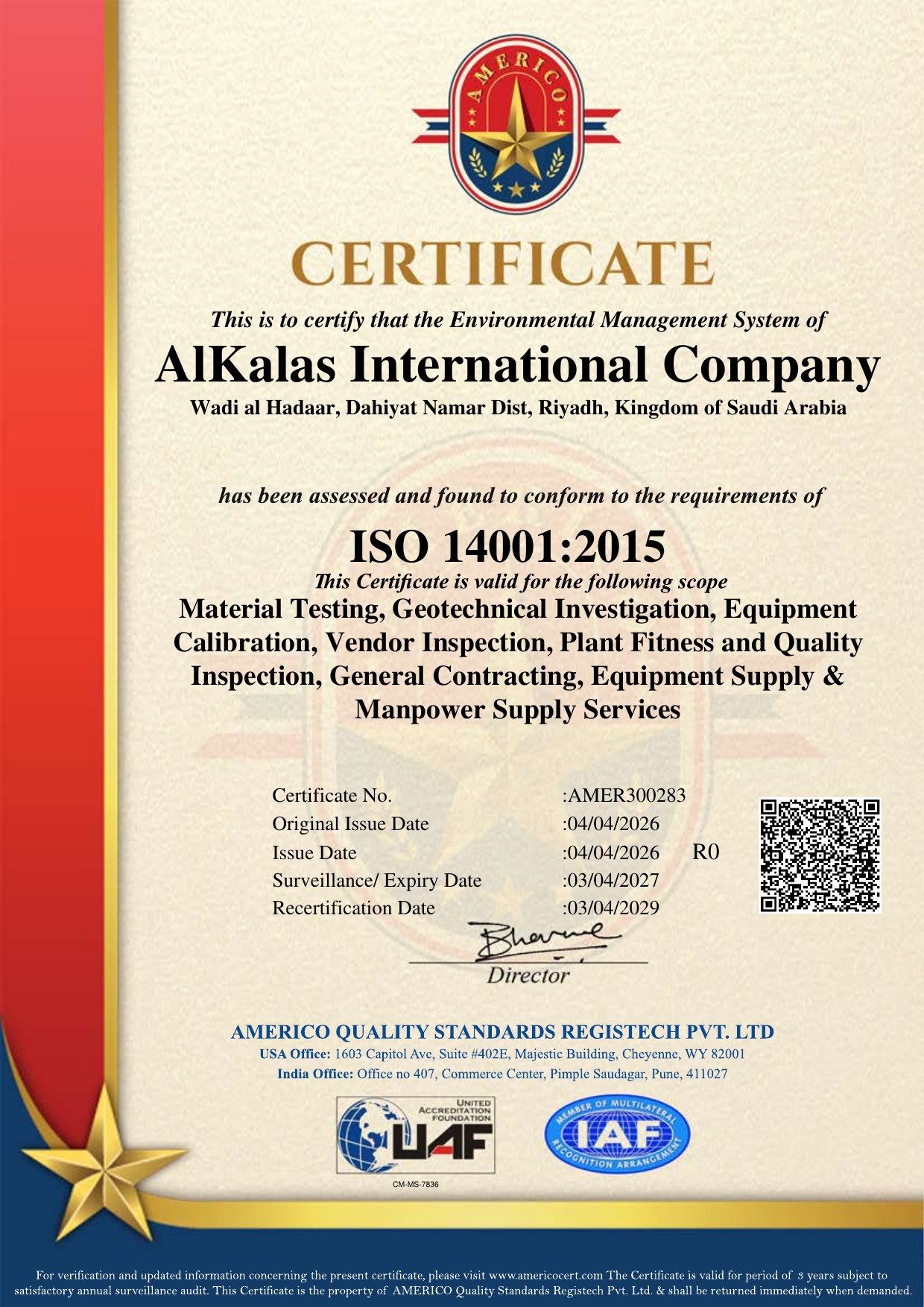 ISO 14001:2015