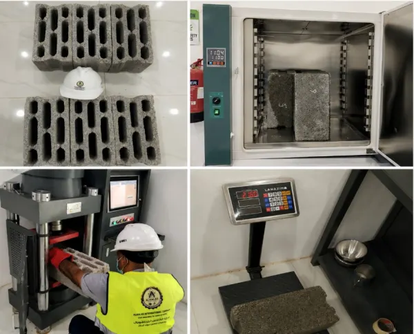 ASTM C140 Project Testing