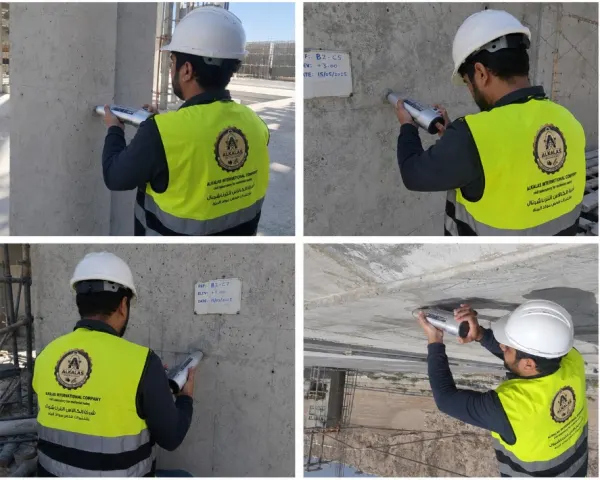 On-Site Concrete Compressive Strength Assessment Project